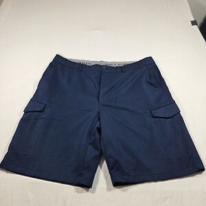 Greg Norman Collection Shorts Cargo Outdoors Men's Dark Blue 38 Casual